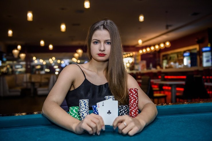 Studio dealer langsung abc1131 dengan meja blackjack dan roulette profesional